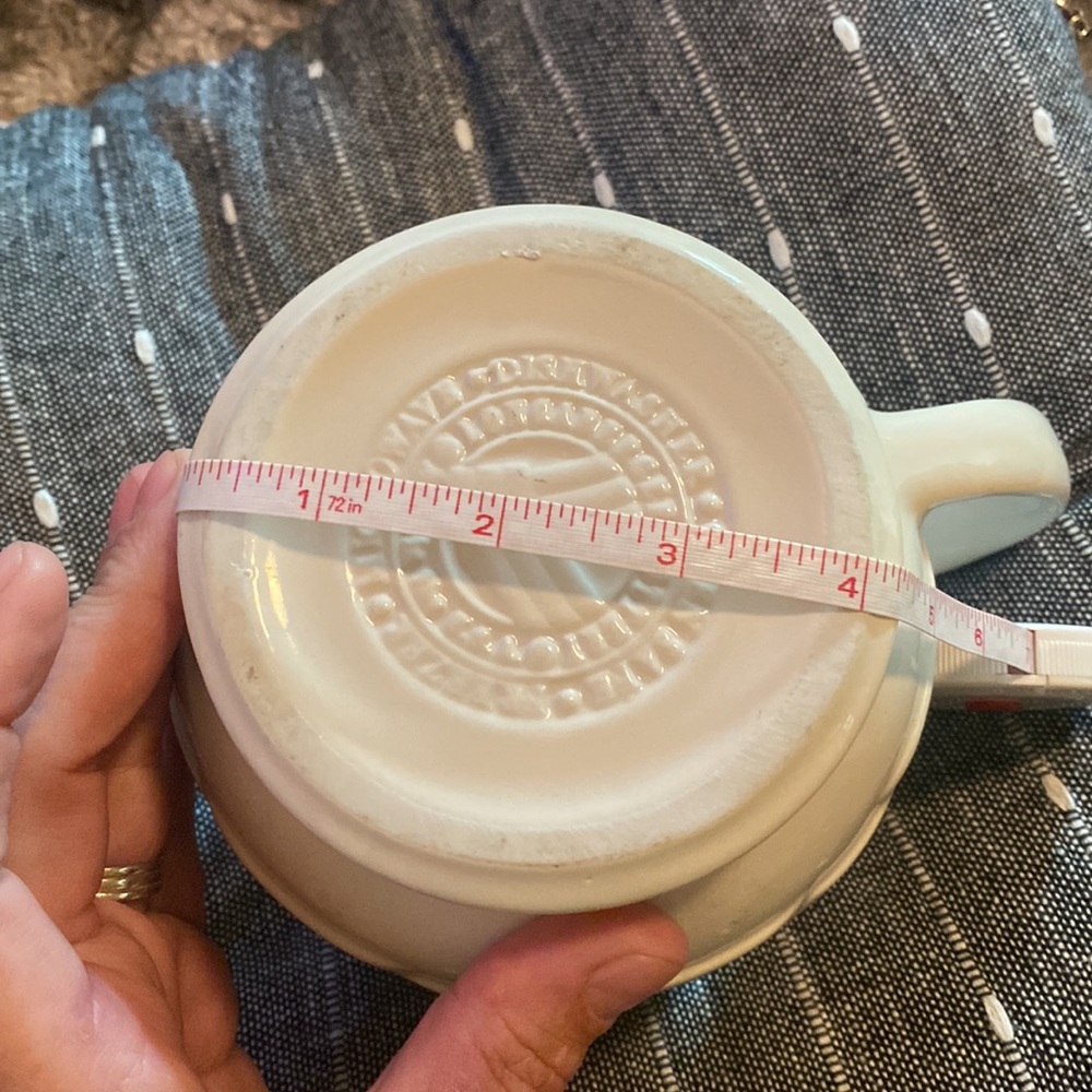 EUC) Vintage Longaberger Milk Pitcher - Picture 10 of 11
